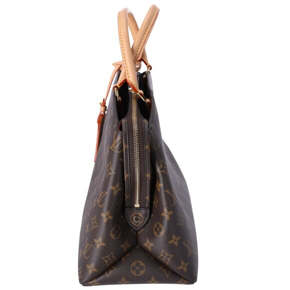 Louis Vuitton Grand Palais MM Monogram Handbag M45898 Brown Canvas - Picture 3 of 9